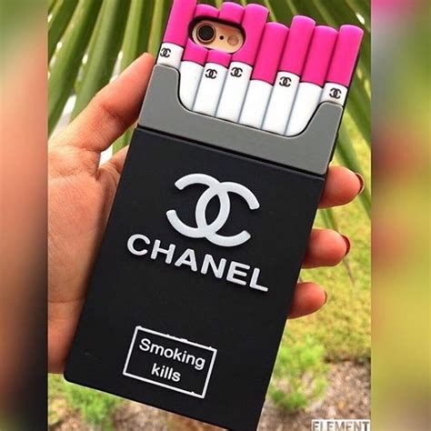 chanel cigarette iphone 8 case|chanel iphone 8 case.